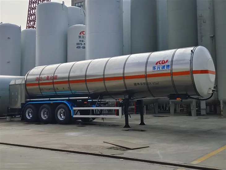 2025 Best PriceCryogenic Liquid Carbon Dioxide Semi-trailer