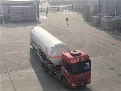 Kapazität des LNG-Tankwagens